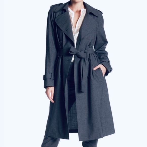 Theory Jackets & Blazers - Theory LAURELWOOD B. Wool Trench Coat